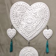 Aluminium Mobile - Hearts