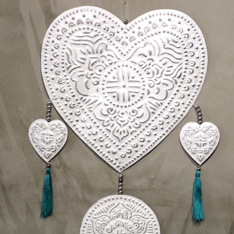 Aluminium Mobile - Hearts