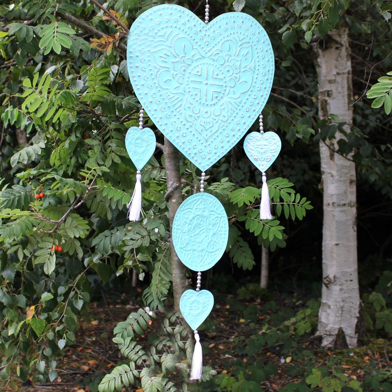 Aluminium Mobile - Hearts