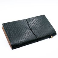 Handmade Leather Journal - If a Story is in You - Green 22x12x1.5 cm (80 pages)