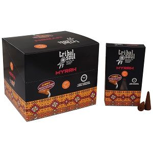 Tribal Soul Backflow Incense - Myrrh