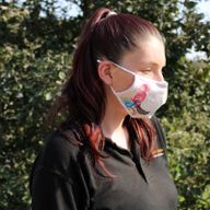 Reusable Fashion Face Mask - Mandala Parrot (Adult)