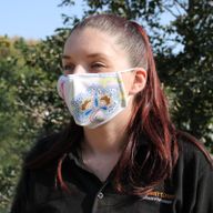 Reusable Fashion Face Mask - Mandala Parrot (Adult)