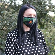 Reusable Fashion Face Mask - Green Jungle (Adult)