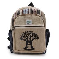Small Hemp Backpack - Bohdi Tree Design