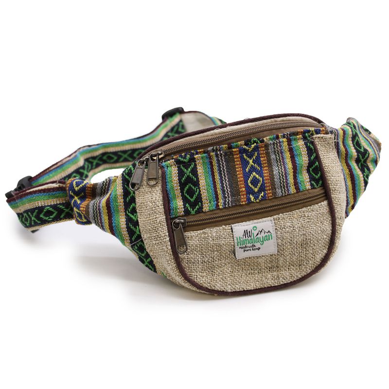 Bum Bag - Hemp & Cotton Random Design