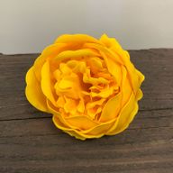 Craft Soap Flower - Ext Large Peony - Yellow