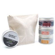Natural Cotton Toiletry Bag 10 oz - Medium Pouch
