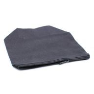 Black Cotton Toiletry Bag 10 oz - Medium Pouch