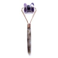 Gemstone Jawline Roller - Amethyst with Pouch