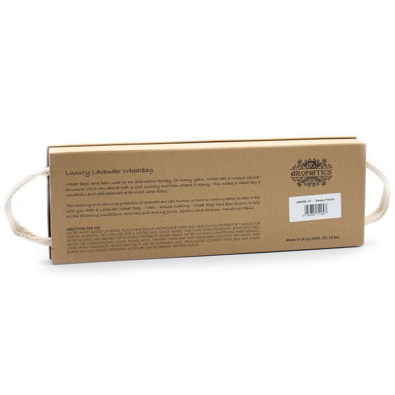 Luxury Lavender Wheat Bag in Gift Box - Sleepy Panda