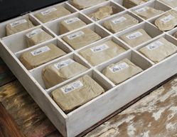 Rustic Bark Number - Display Box & Starter 40 x 12 - 7cm