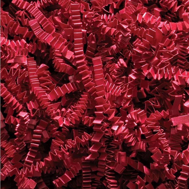ZigZag DeLux Shredded Paper - Deep Red (1KG)