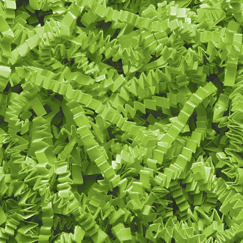 ZigZag DeLux Shredded Paper - Lime Green (1KG)