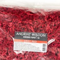 ZigZag DeLux Shredded Paper - Deep Red (1KG)