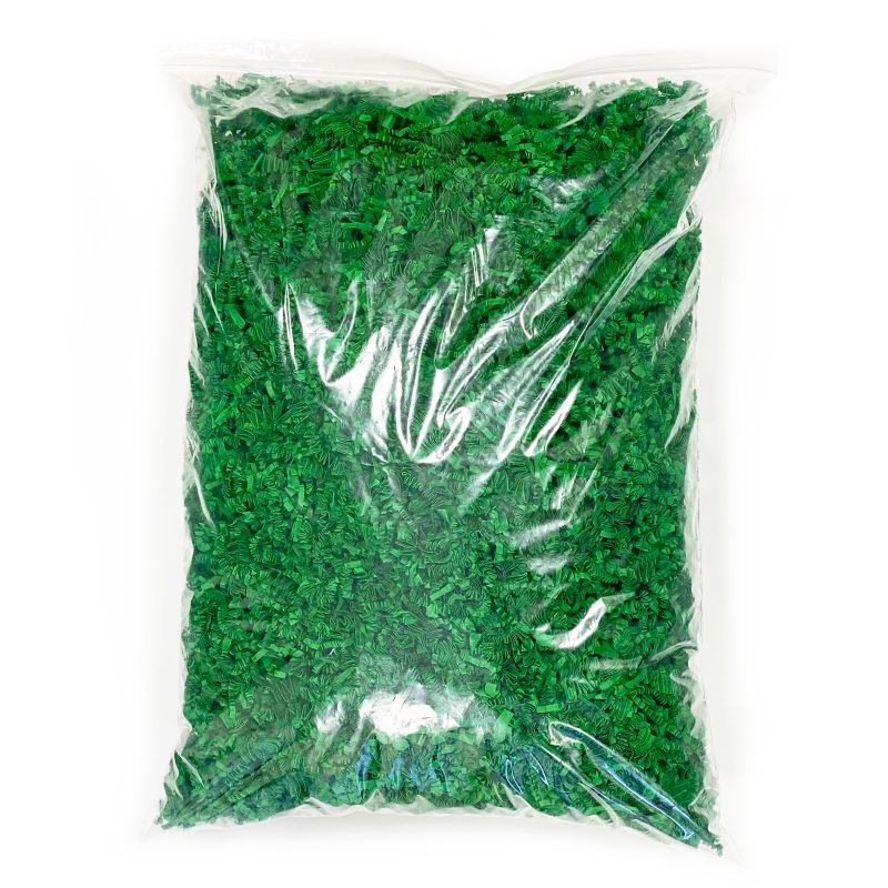 ZigZag DeLux Shredded Paper - Green (1KG)