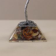 Gemstone Tree with Orgonite Base - 80 Stones - Multi