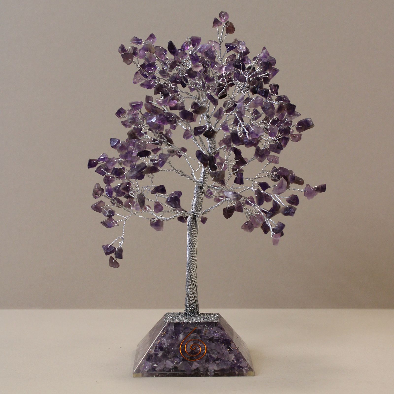 Gemstone Trees with Orgonite Base