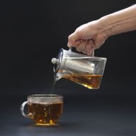 Glass Infuser Teapot - Tower Shape - 350ml - Gift Boxed
