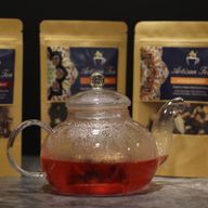 Glass Infuser Teapot - Round Pearl - 400ml - Gift Boxed