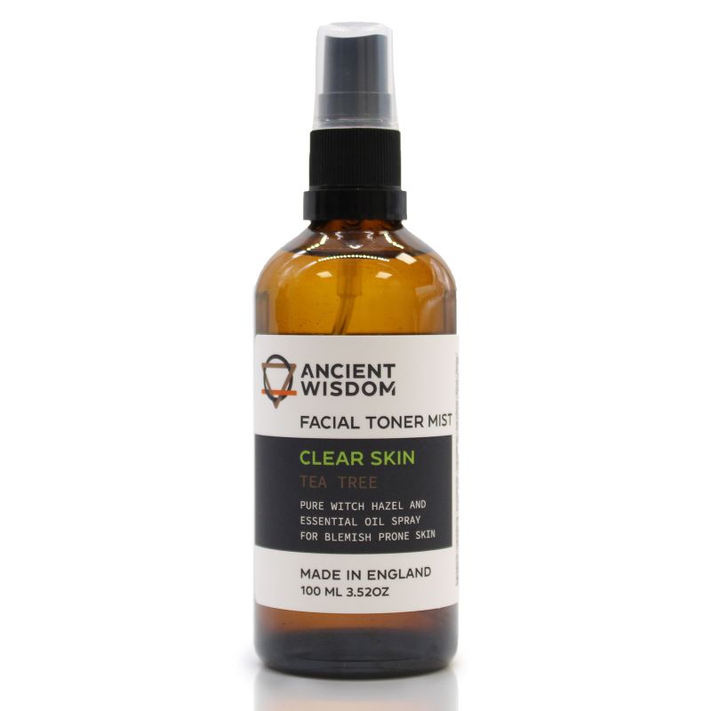 Facial Toner Mist - Witch Hazel with Tea Tree 100ml