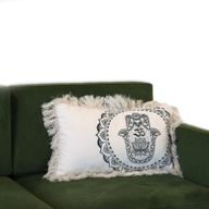 Hamsa Mandala  Cushion Covers 30x50cm - Green