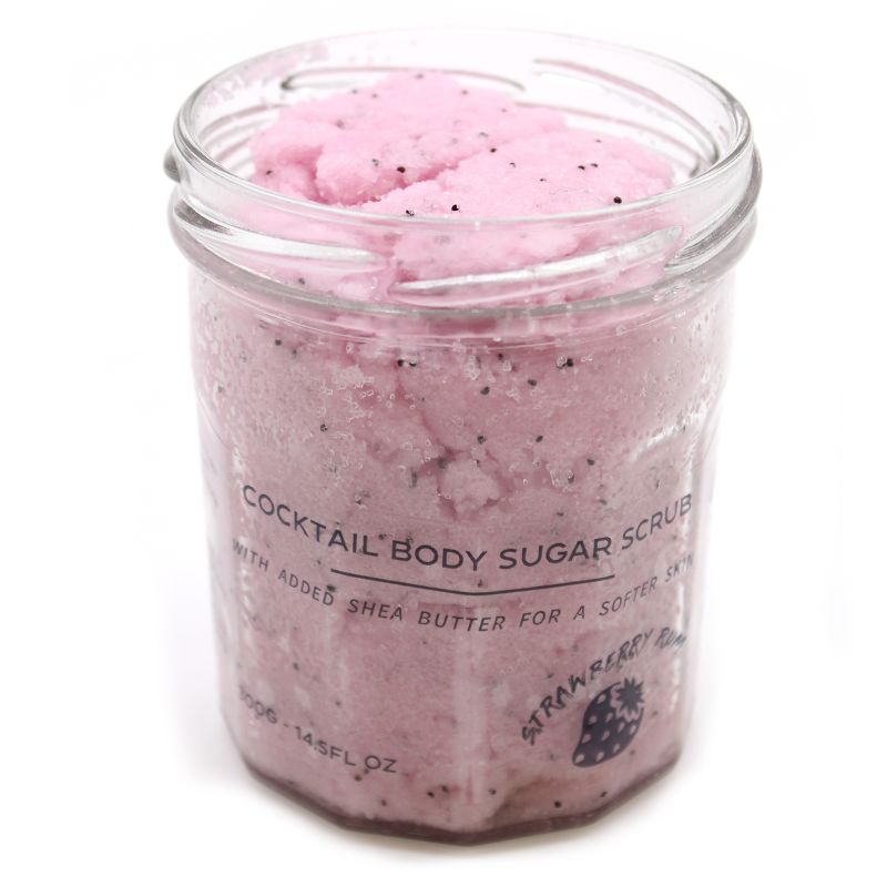Sugar Body Scrub - Strawberry Rum 300g