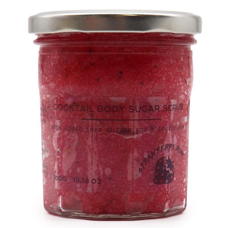 Sugar Body Scrub - Strawberry Rum 300g