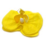 Craft Soap Flower - Orchid - Yellow