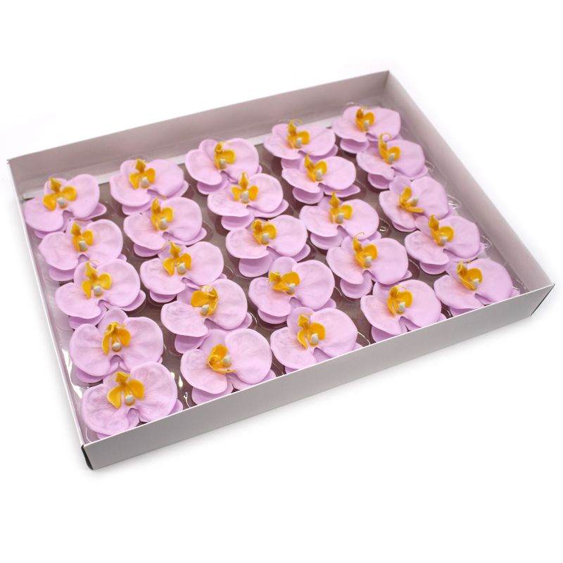 Craft Soap Flower - Orchid - Light Purple