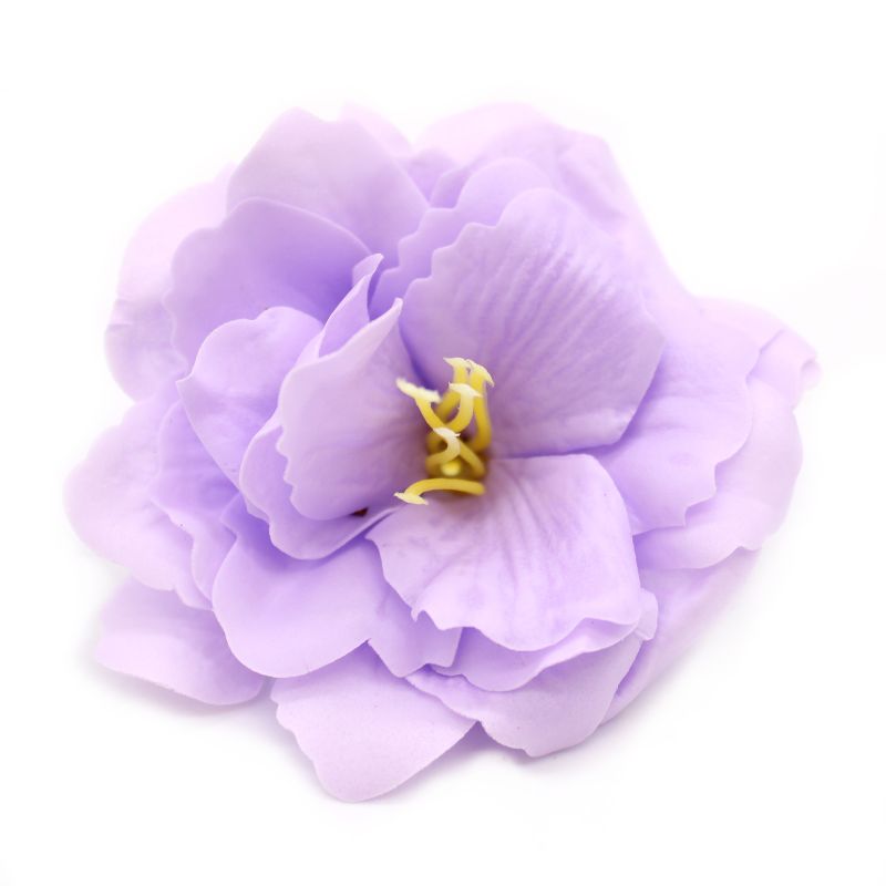 Craft Soap Flower - Small Peony - Light Purple