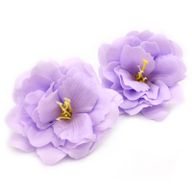 Craft Soap Flower - Small Peony - Light Purple
