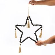 Large Bead Star Mobil 58x38cm