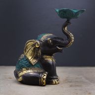 Medium Elephant Incense Holder