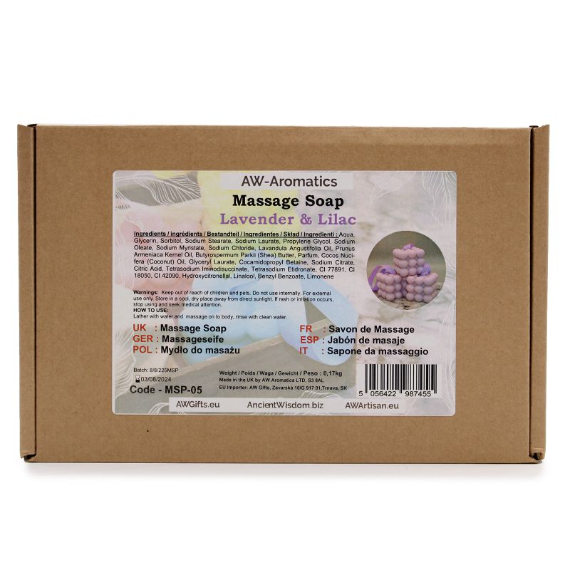 Lavender & Lilac Massage Soap
