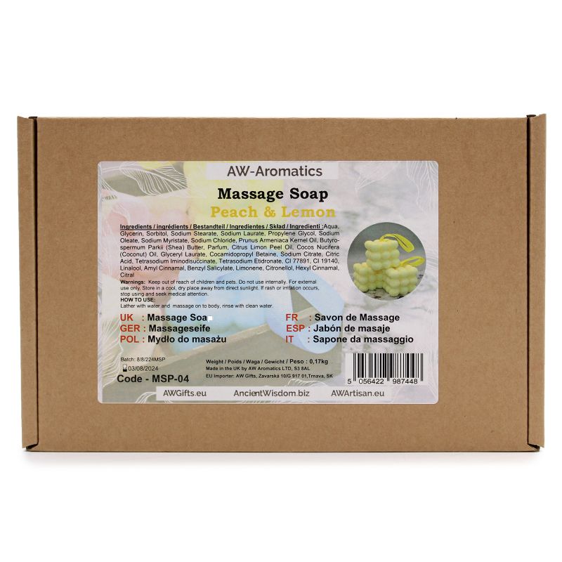 Peach & Lemon Massage Soap