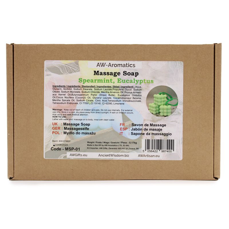 Spearmint & Eucalyptus Massage Soap