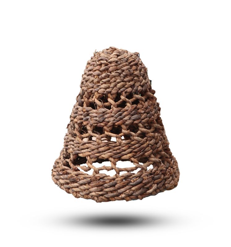 Set of 3 Sizes Natural Banana Leaf Lamp Shades