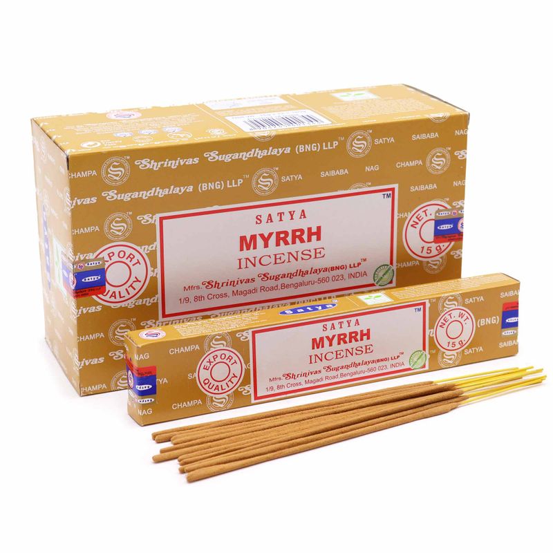 Satya Incense Sticks 15g - Myrrh