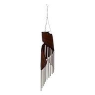 Coconut Leaf Wind Chimes - Chocolate