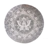 Medium Charging Plate 10cm - Lotus Mandala