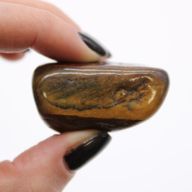 Large African Tumble Stones - Tigers Eye - Variegated