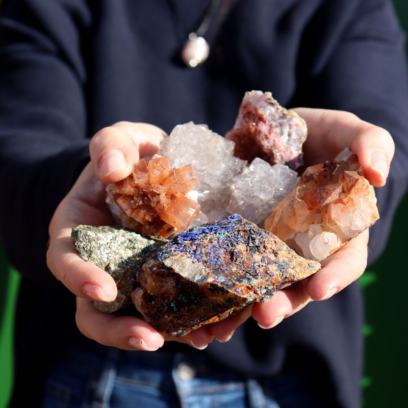 Mineral Specimens - Chalcopyrite (in-between 35-66 pieces)
