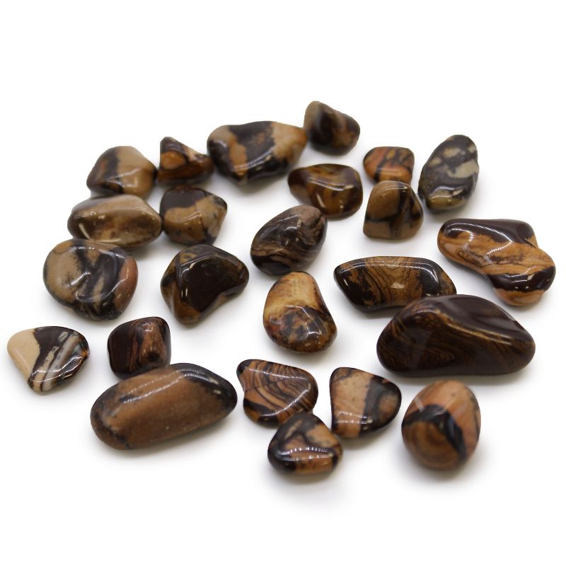 Small African Tumble Stones - Jasper Nguni
