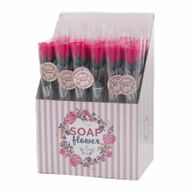 Ready to Retail Soap Flowers - Small Rose - Pink