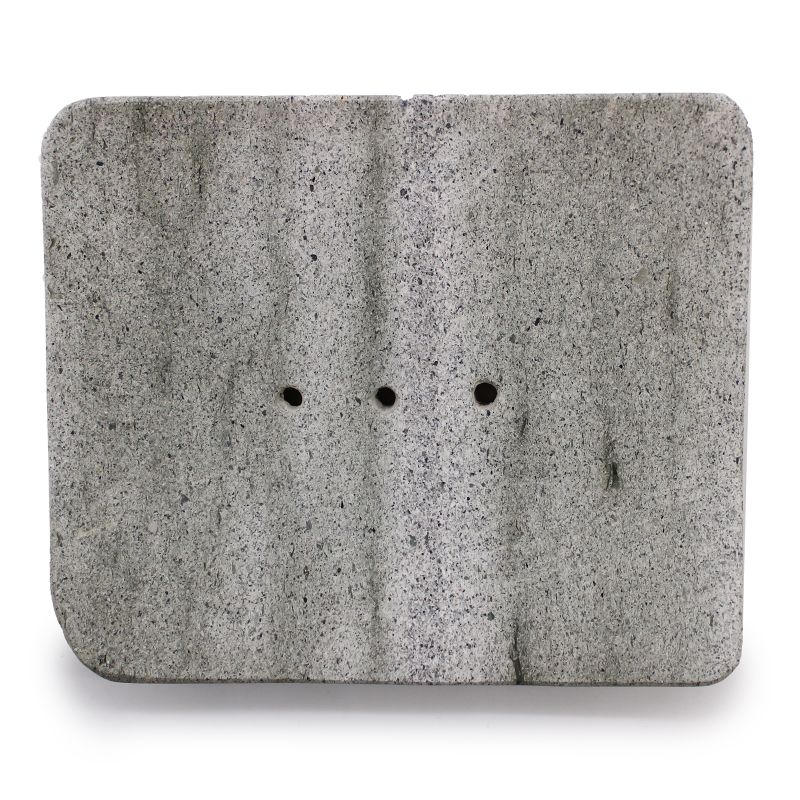 Square Shaped Zeolite Stone Soap Dish