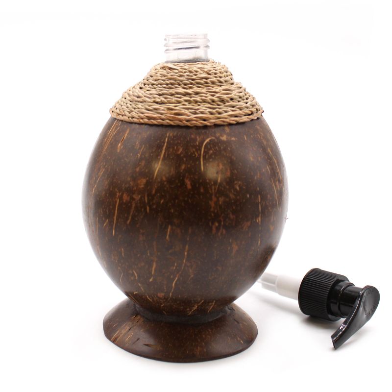 Natural Coconut Soap Dispenser - approx 200ml