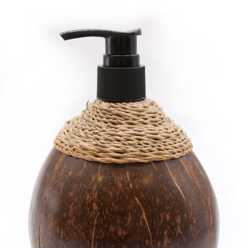 Natural Coconut Soap Dispenser - approx 200ml