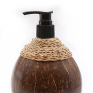Natural Coconut Soap Dispenser - approx 200ml