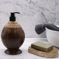 Natural Coconut Soap Dispenser - approx 200ml